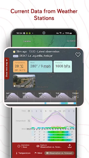 Windy.com डाउनलोड करें – सबसे सटीक मौसम पूर्वानुमान और लाइव रडार - Screenshot 6