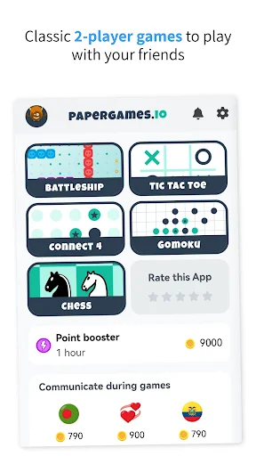 papergames.io डाउनलोड करें – 2 प्लेयर क्लासिक गेम्स मुफ्त में - Screenshot 9