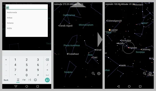 Constellation Map डाउनलोड करें – तारों की पहचान करें, मुफ्त में - Screenshot 3