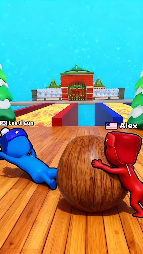 Snow Race 3D डाउनलोड करें – मजेदार स्नोबॉल रेसिंग गेम का आनंद लें - Screenshot 11