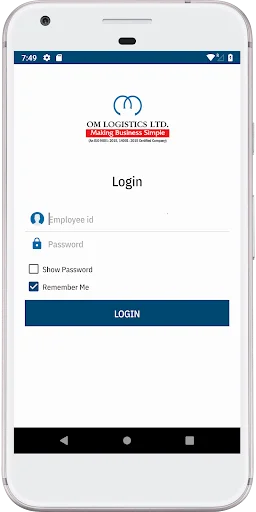 OM Staff – Smart Work ऐप डाउनलोड करें – OM Logistics कर्मचारियों के लिए - Screenshot 1