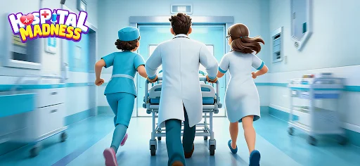 Hospital Madness: Clinic Games डाउनलोड करें – अपना क्लिनिक बनाएं - Screenshot 1