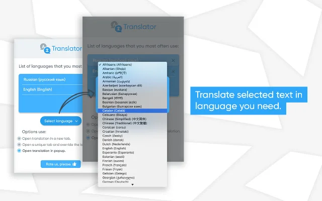 Translator – Select to Translate डाउनलोड करें – बेहतरीन अनुवाद टूल - Screenshot 3