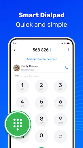 Phone Call App डाउनलोड करें – तेज़ डायलर और कॉल ब्लॉकर - Screenshot 4