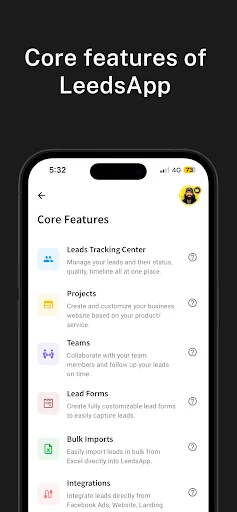 LeedsApp डाउनलोड करें – सर्वश्रेष्ठ लीड मैनेजमेंट और CRM टूल - Screenshot 8