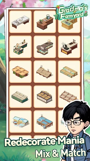 Grandma’s Farmyard डाउनलोड करें – अपना फार्म और विरासत घर सजाएं - Screenshot 2