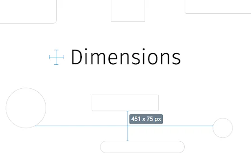 Dimensions Chrome Extension डाउनलोड करें – वेब डिज़ाइनर्स के लिए बेहतरीन टूल - Screenshot 1