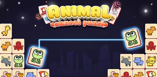 Connect Animal – Pair Matching डाउनलोड करें – बेहतरीन पज़ल गेम - Screenshot 1
