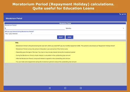Financial Calculator India डाउनलोड करें – EMI, SIP और टैक्स कैलकुलेटर - Screenshot 21