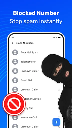 Phone Call App डाउनलोड करें – तेज़ डायलर और कॉल ब्लॉकर - Screenshot 7