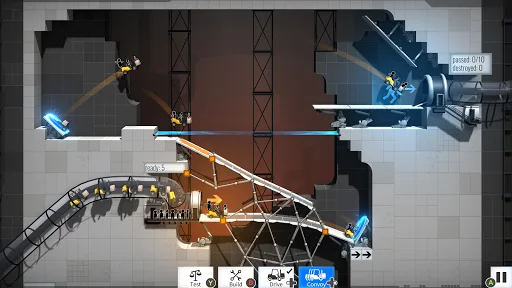 Bridge Constructor Portal डाउनलोड करें – बेहतरीन पहेली गेम - Screenshot 22