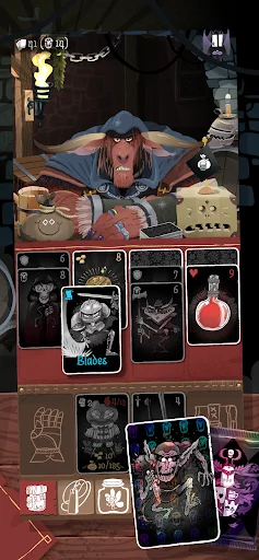 Card Crawl 2 डाउनलोड करें – बेहतरीन सॉलिटेयर डंजियन क्रॉलर गेम - Screenshot 1