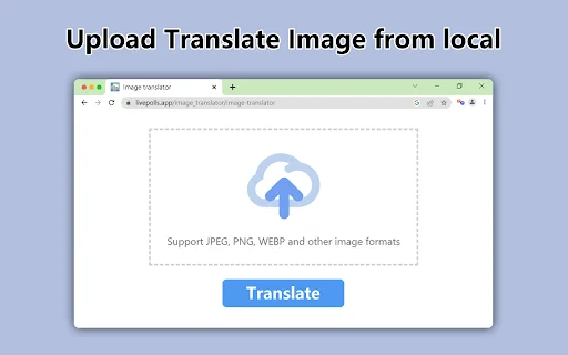Image Translator डाउनलोड करें – AI के साथ 130+ भाषाओं में अनुवाद करें - Screenshot 4