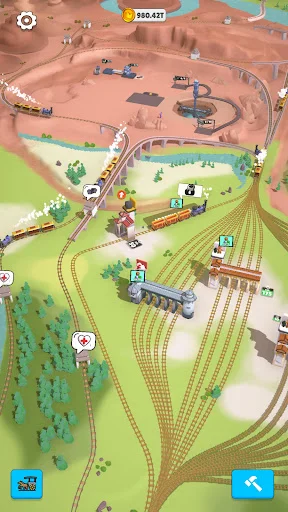Rail Master Tycoon: Idle Train डाउनलोड करें – बेहतरीन ट्रेन गेम - Screenshot 4