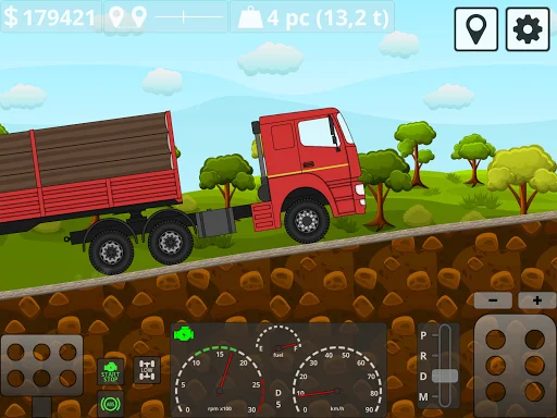 Mini Trucker APK डाउनलोड करें – बेहतरीन 2D ट्रक सिम्युलेटर गेम - Screenshot 16