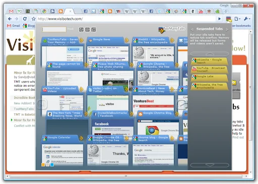 TooManyTabs Chrome एक्सटेंशन डाउनलोड करें – टैब को आसानी से मैनेज करें - Screenshot 2