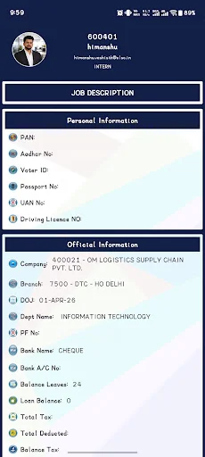 OM Staff – Smart Work ऐप डाउनलोड करें – OM Logistics कर्मचारियों के लिए - Screenshot 6