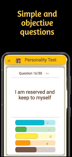 Personality Test ऐप डाउनलोड करें – अपना व्यक्तित्व प्रकार जानें - Screenshot 3
