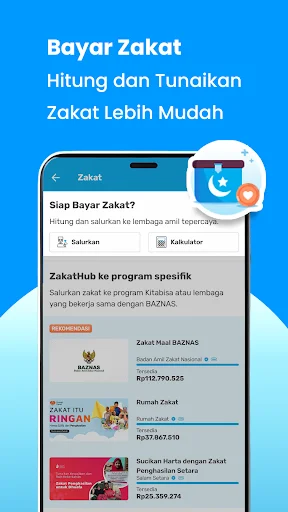 Kitabisa App डाउनलोड करें – दान, जकात और परोपकार के लिए सबसे अच्छा ऐप - Screenshot 4