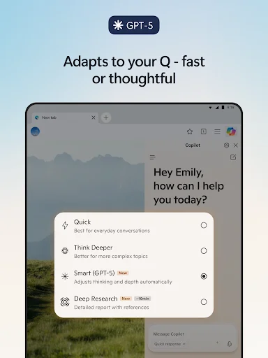 Microsoft Edge Beta डाउनलोड करें – AI और Copilot के साथ तेज़ ब्राउज़िंग - Screenshot 12