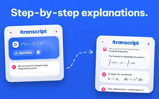 Transcript AI Homework Helper डाउनलोड करें – पढ़ाई में मदद पाएं - Screenshot 2
