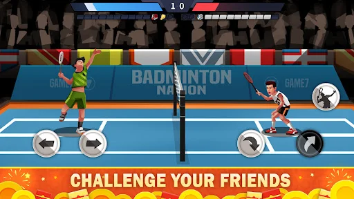 Badminton League डाउनलोड करें – बेहतरीन बैडमिंटन गेम का आनंद लें - Screenshot 1