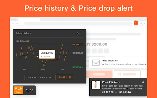AiPrice (AliPrice) Shopee के लिए: इमेज सर्च और प्राइस ट्रैकर डाउनलोड करें - Screenshot 3