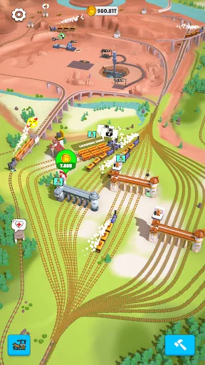 Rail Master Tycoon: Idle Train डाउनलोड करें – बेहतरीन ट्रेन गेम - Screenshot 11