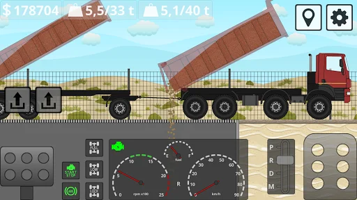 Mini Trucker APK डाउनलोड करें – बेहतरीन 2D ट्रक सिम्युलेटर गेम - Screenshot 6