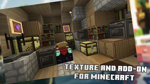 AddOns Texture for MCPE डाउनलोड करें – Minecraft के लिए 2000+ मॉड्स - Screenshot 6