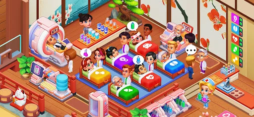 Hospital Madness: Clinic Games डाउनलोड करें – अपना क्लिनिक बनाएं - Screenshot 22
