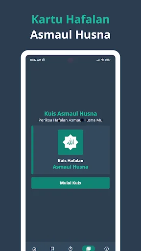 Asmaul Husna Arti dan Makna डाउनलोड करें – अल्लाह के 99 नाम सीखें - Screenshot 8