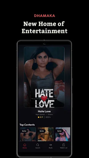 Dhamaka App डाउनलोड करें – नवीनतम मनोरंजन और वेब सीरीज का आनंद लें - Screenshot 1