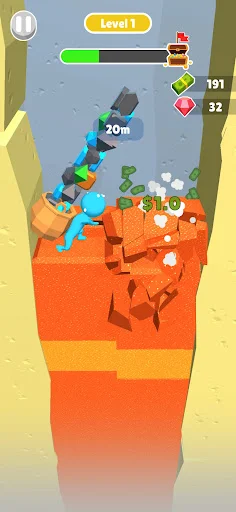 Dig Gem Mining डाउनलोड करें – खजाने की खोज का रोमांचक गेम - Screenshot 18