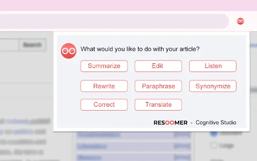 Resoomer डाउनलोड करें – ऑनलाइन लेखों का सारांश और अनुवाद मुफ्त में पाएं - Screenshot 2