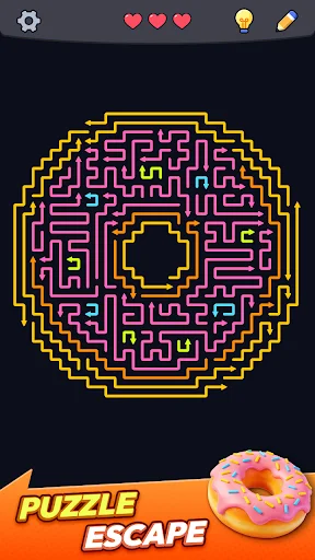 Arrow Maze Puzzle डाउनलोड करें – सर्वश्रेष्ठ दिमागी पहेली गेम - Screenshot 4
