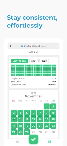 Habit Streak Tracker: DotHabit डाउनलोड करें – दैनिक आदतें सुधारें - Screenshot 4