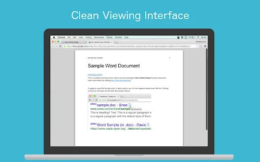 Docs Online Viewer डाउनलोड करें – ब्राउज़र में ऑनलाइन फाइलें देखें - Screenshot 2