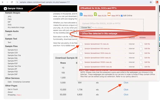 OfficeWork ऑनलाइन डाउनलोड करें – DOC, XLS और PPT के लिए बेहतरीन टूल - Screenshot 1