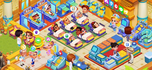 Hospital Madness: Clinic Games डाउनलोड करें – अपना क्लिनिक बनाएं - Screenshot 7