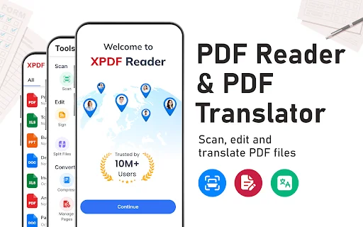 PDF Reader – Translate & Edit डाउनलोड करें – 110+ भाषाओं में अनुवाद - Screenshot 17