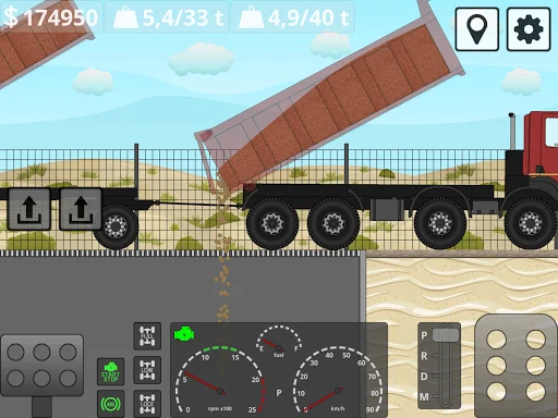 Mini Trucker APK डाउनलोड करें – बेहतरीन 2D ट्रक सिम्युलेटर गेम - Screenshot 14