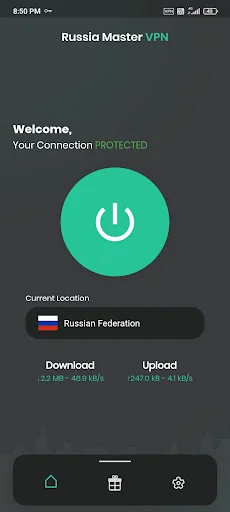 Russia VPN Master डाउनलोड करें – तेज़ और सुरक्षित प्रॉक्सी 2024 - Screenshot 1