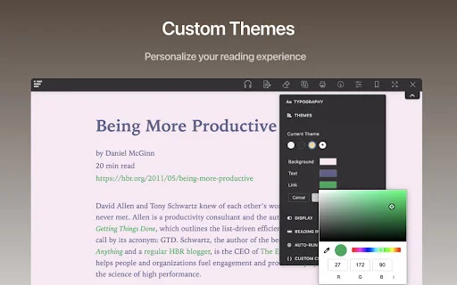 Reader Mode डाउनलोड करें – विचलित करने वाले विज्ञापनों से मुक्ति पाएं - Screenshot 5