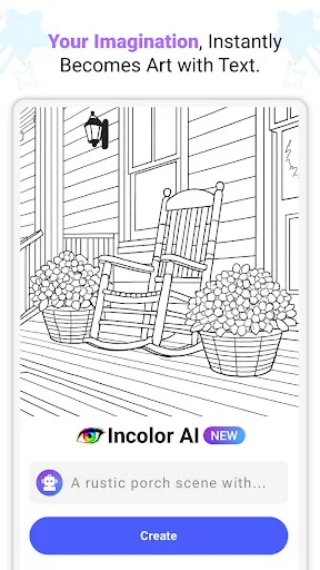 InColor™ डाउनलोड करें – बेहतरीन AI कलरिंग और ड्राइंग ऐप - Screenshot 2