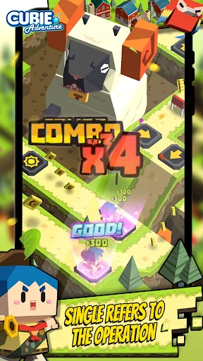 Cubie Adventure World डाउनलोड करें – मजेदार रन और जंप गेम - Screenshot 8