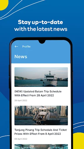 Sindo Ferry ऐप डाउनलोड करें – सिंगापुर से बाताम और बिनतान टिकट - Screenshot 5