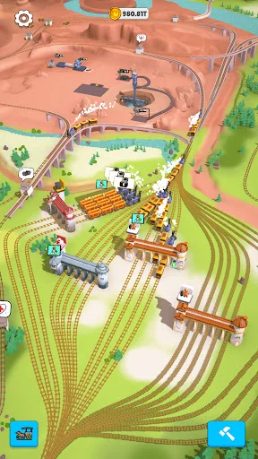 Rail Master Tycoon: Idle Train डाउनलोड करें – बेहतरीन ट्रेन गेम - Screenshot 13