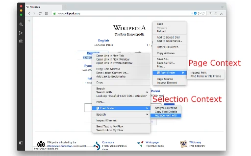 Font Finder डाउनलोड करें – वेब डिज़ाइन और CSS फ़ॉन्ट पहचान के लिए बेस्ट टूल - Screenshot 3