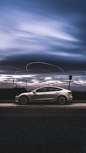 Tesla Model 3 वॉलपेपर डाउनलोड करें – 4K HD कार वॉलपेपर - Screenshot 21